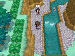 Ruta 23 en Pokémon Negro 2 y Blanco 2 — captura 2 Ruta 23 en Pokémon Negro 2 y Blanco 2 — captura 2