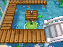 Ciudad Marga en Pokémon Negro 2 y Blanco 2 — captura 1 Ciudad Marga en Pokémon Negro 2 y Blanco 2 — captura 1