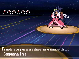Segunda Liga en Pokémon Negro 2 y Blanco 2 — captura 2