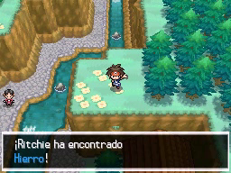 Ruta 23 en Pokémon Negro 2 y Blanco 2 — captura 2 Ruta 23 en Pokémon Negro 2 y Blanco 2 — captura 2