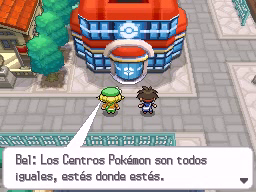 Ciudad Engobe en Pokémon Negro 2 y Blanco 2 — captura 1 Ciudad Engobe en Pokémon Negro 2 y Blanco 2 — captura 1