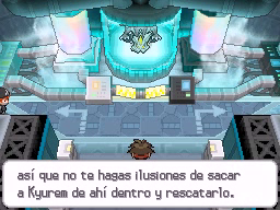 Fragata Plasma (2ª visita) en Pokémon Negro 2 y Blanco 2 — captura 1 Fragata Plasma (2ª visita) en Pokémon Negro 2 y Blanco 2 — captura 1