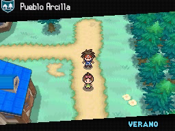 Pueblo Arcilla en Pokémon Negro 2 y Blanco 2 — captura 1 Pueblo Arcilla en Pokémon Negro 2 y Blanco 2 — captura 1