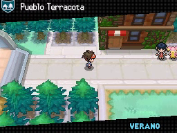 Pueblo Terracota en Pokémon Negro 2 y Blanco 2 — captura 1 Pueblo Terracota en Pokémon Negro 2 y Blanco 2 — captura 1