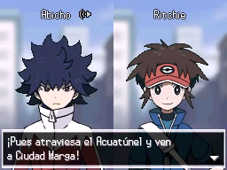 Ciudad Marga en Pokémon Negro 2 y Blanco 2 — captura 2 Ciudad Marga en Pokémon Negro 2 y Blanco 2 — captura 2
