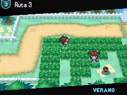 Ruta 3 en Pokémon Negro 2 y Blanco 2 — captura 1 Ruta 3 en Pokémon Negro 2 y Blanco 2 — captura 1