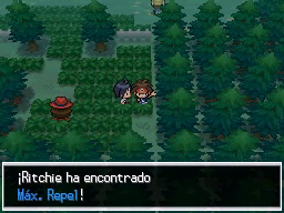 Bosque Azulejo en Pokémon Negro 2 y Blanco 2 — captura 1 Bosque Azulejo en Pokémon Negro 2 y Blanco 2 — captura 1