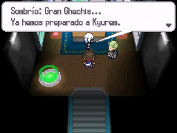 Fragata Plasma (2ª visita) en Pokémon Negro 2 y Blanco 2 — captura 1 Fragata Plasma (2ª visita) en Pokémon Negro 2 y Blanco 2 — captura 1