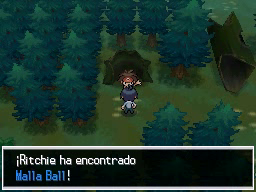 Bosque Azulejo en Pokémon Negro 2 y Blanco 2 — captura 2 Bosque Azulejo en Pokémon Negro 2 y Blanco 2 — captura 2