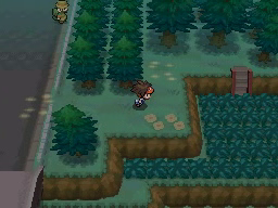 Bosque Azulejo en Pokémon Negro 2 y Blanco 2 — captura 2 Bosque Azulejo en Pokémon Negro 2 y Blanco 2 — captura 2