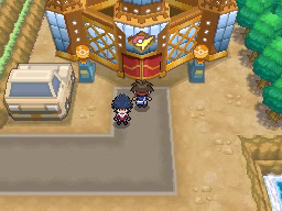 Ciudad Fayenza en Pokémon Negro 2 y Blanco 2 — captura 1