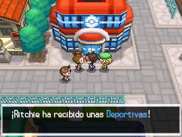 Ciudad Engobe en Pokémon Negro 2 y Blanco 2 — captura 1 Ciudad Engobe en Pokémon Negro 2 y Blanco 2 — captura 1