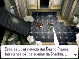 Palacio de N en Pokémon Negro 2 y Blanco 2 — captura 1