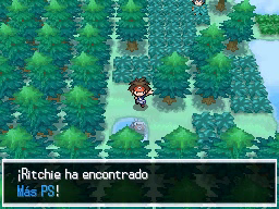 Bosque Azulejo en Pokémon Negro 2 y Blanco 2 — captura 1 Bosque Azulejo en Pokémon Negro 2 y Blanco 2 — captura 1