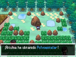 Bosque Azulejo en Pokémon Negro 2 y Blanco 2 — captura 1 Bosque Azulejo en Pokémon Negro 2 y Blanco 2 — captura 1