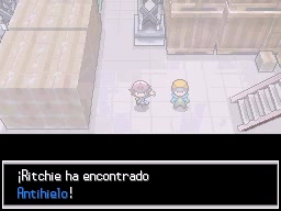 Almacenes Frigoríficos en Pokémon Negro y Blanco — captura 2 Almacenes Frigoríficos en Pokémon Negro y Blanco — captura 2