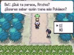 Ruta 1 en Pokémon Negro y Blanco — captura 1 Ruta 1 en Pokémon Negro y Blanco — captura 1