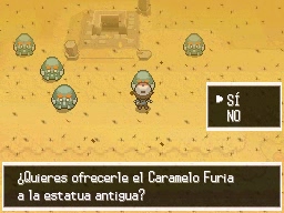 Volcarona, Castillo Ancestral en Pokémon Negro y Blanco — captura 1 Volcarona, Castillo Ancestral en Pokémon Negro y Blanco — captura 1