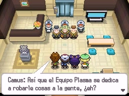 Ciudad Porcelana en Pokémon Negro y Blanco — captura 1 Ciudad Porcelana en Pokémon Negro y Blanco — captura 1