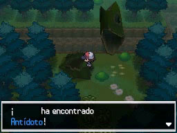 Bosque Azulejo en Pokémon Negro y Blanco — captura 2