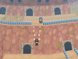 Calle Victoria en Pokémon Negro y Blanco — captura 1 Calle Victoria en Pokémon Negro y Blanco — captura 1