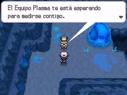 Cueva Electrorroca en Pokémon Negro y Blanco — captura 2 Cueva Electrorroca en Pokémon Negro y Blanco — captura 2