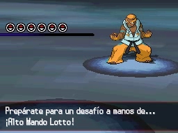 Segunda Liga en Pokémon Negro y Blanco — captura 2 Segunda Liga en Pokémon Negro y Blanco — captura 2