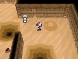 Castillo Ancestral en Pokémon Negro y Blanco — captura 1 Castillo Ancestral en Pokémon Negro y Blanco — captura 1