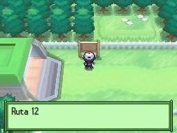 Ruta 12 en Pokémon Negro y Blanco — captura 1 Ruta 12 en Pokémon Negro y Blanco — captura 1