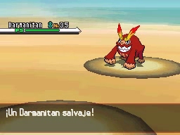 Volcarona, Castillo Ancestral en Pokémon Negro y Blanco — captura 2 Volcarona, Castillo Ancestral en Pokémon Negro y Blanco — captura 2