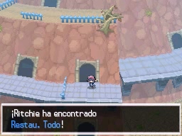 Calle Victoria en Pokémon Negro y Blanco — captura 1 Calle Victoria en Pokémon Negro y Blanco — captura 1