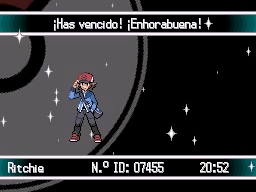 Segunda Liga en Pokémon Negro y Blanco — captura 2 Segunda Liga en Pokémon Negro y Blanco — captura 2