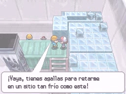 Almacenes Frigoríficos en Pokémon Negro y Blanco — captura 2 Almacenes Frigoríficos en Pokémon Negro y Blanco — captura 2