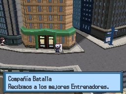 Ciudad Porcelana en Pokémon Negro y Blanco — captura 1 Ciudad Porcelana en Pokémon Negro y Blanco — captura 1