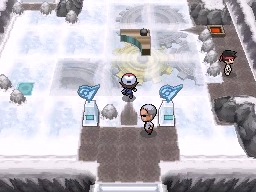 Ciudad Teja en Pokémon Negro y Blanco — captura 1