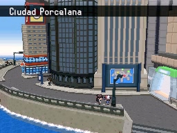 Ciudad Porcelana en Pokémon Negro y Blanco — captura 2 Ciudad Porcelana en Pokémon Negro y Blanco — captura 2