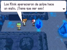 Cueva Electrorroca en Pokémon Negro y Blanco — captura 2 Cueva Electrorroca en Pokémon Negro y Blanco — captura 2