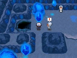 Cueva Electrorroca en Pokémon Negro y Blanco — captura 2 Cueva Electrorroca en Pokémon Negro y Blanco — captura 2