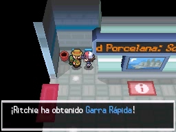Ciudad Porcelana en Pokémon Negro y Blanco — captura 1 Ciudad Porcelana en Pokémon Negro y Blanco — captura 1
