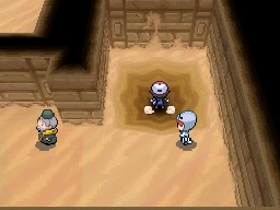Castillo Ancestral en Pokémon Negro y Blanco — captura 2 Castillo Ancestral en Pokémon Negro y Blanco — captura 2