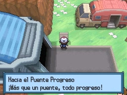 Ruta 15 en Pokémon Negro y Blanco — captura 1 Ruta 15 en Pokémon Negro y Blanco — captura 1