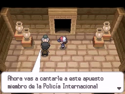Volcarona, Castillo Ancestral en Pokémon Negro y Blanco — captura 2 Volcarona, Castillo Ancestral en Pokémon Negro y Blanco — captura 2