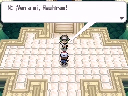 Palacio de N en Pokémon Negro y Blanco — captura 1