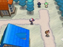 Pueblo Arcilla en Pokémon Negro y Blanco — captura 2 Pueblo Arcilla en Pokémon Negro y Blanco — captura 2