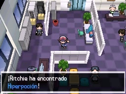 Ciudad Porcelana en Pokémon Negro y Blanco — captura 1 Ciudad Porcelana en Pokémon Negro y Blanco — captura 1