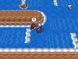 Ruta 17-18 en Pokémon Negro y Blanco — captura 1 Ruta 17-18 en Pokémon Negro y Blanco — captura 1