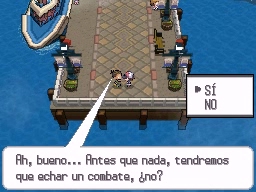Ciudad Porcelana en Pokémon Negro y Blanco — captura 2 Ciudad Porcelana en Pokémon Negro y Blanco — captura 2