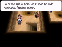 Castillo Ancestral en Pokémon Negro y Blanco — captura 2 Castillo Ancestral en Pokémon Negro y Blanco — captura 2