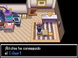 Ciudad Gres en Pokémon Negro y Blanco — captura 1