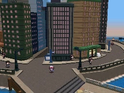 Ciudad Porcelana en Pokémon Negro y Blanco — captura 1 Ciudad Porcelana en Pokémon Negro y Blanco — captura 1